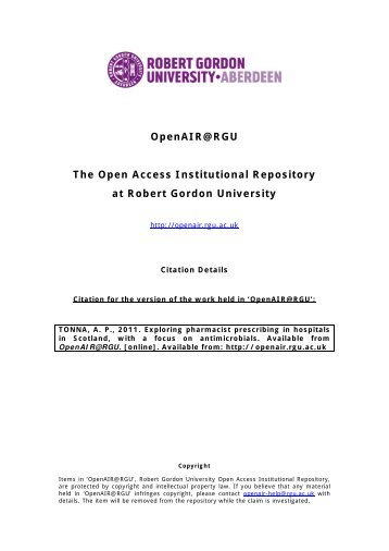 Phd thesis antimicrobial